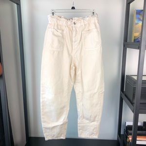 ZARA Paper Bag Baggy Jeans